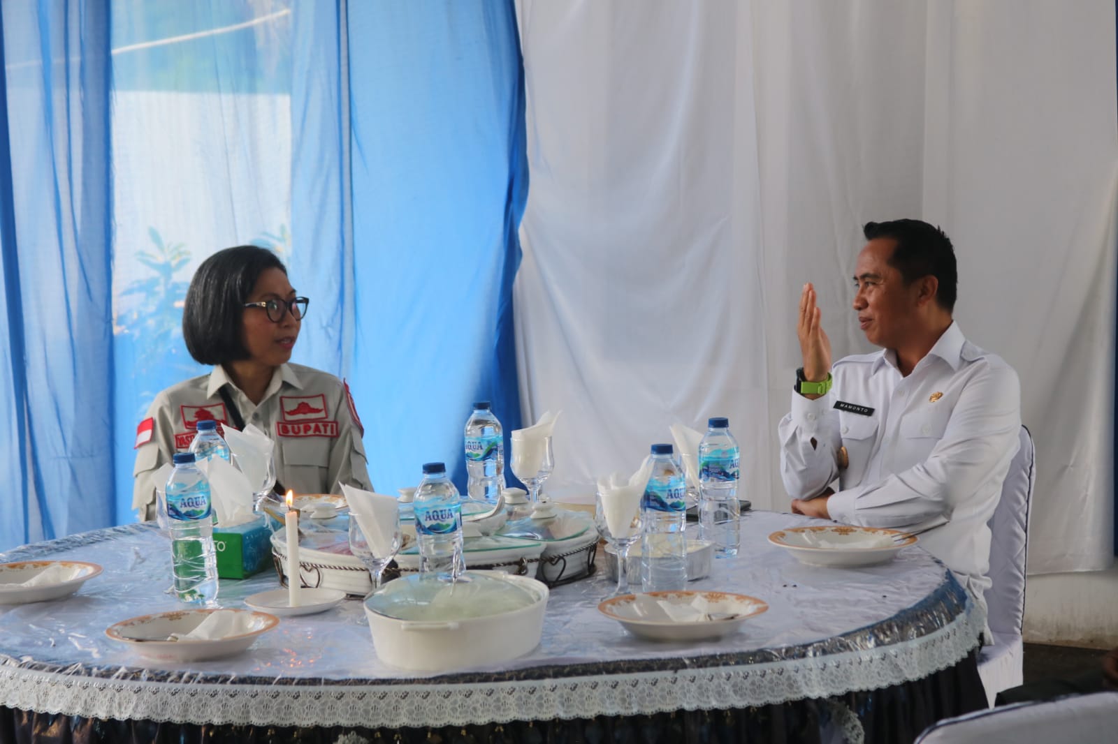 Bupati Sachrul Sambut Kerinduan YSM Berkunjung di Pemkab Boltim, Dua Kepala Daerah ini Barter Pujian Program Daerah