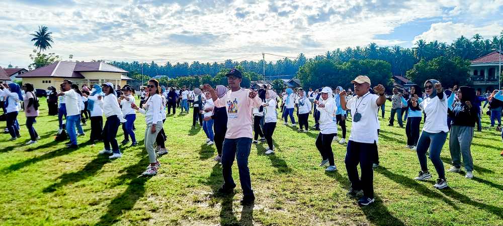 Pemkab Boltim Gelar Kegiatan Bulan Gerakan Deteksi Dini PTM dan Germas