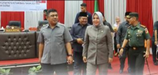 Penyampaian Dua Ranperda, DPRD Kotamobagu Gelar Paripurna Tingkat I