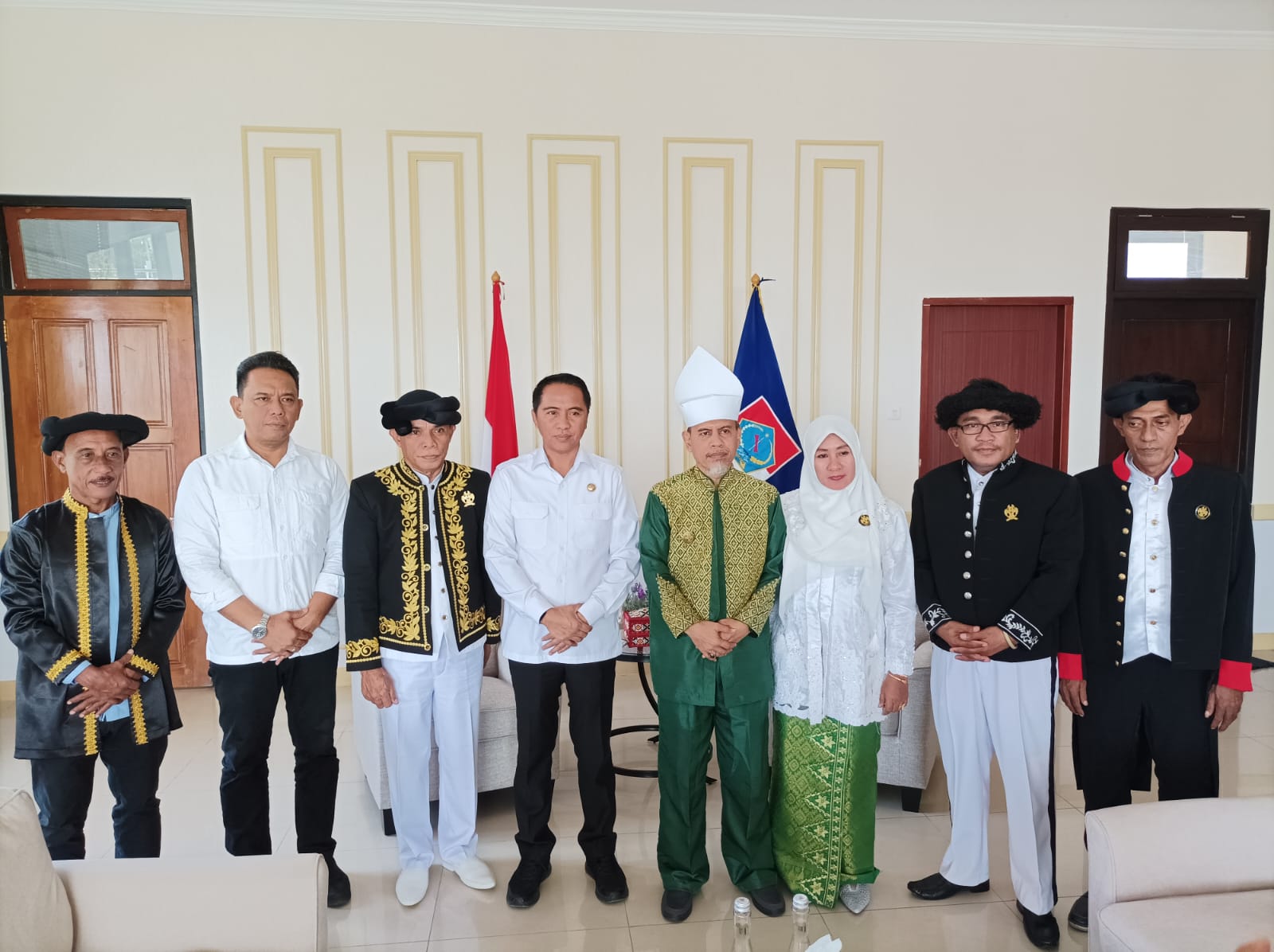 Bupati Boltim Sachrul Mamonto Terima Kunjungan Sultan Ternate