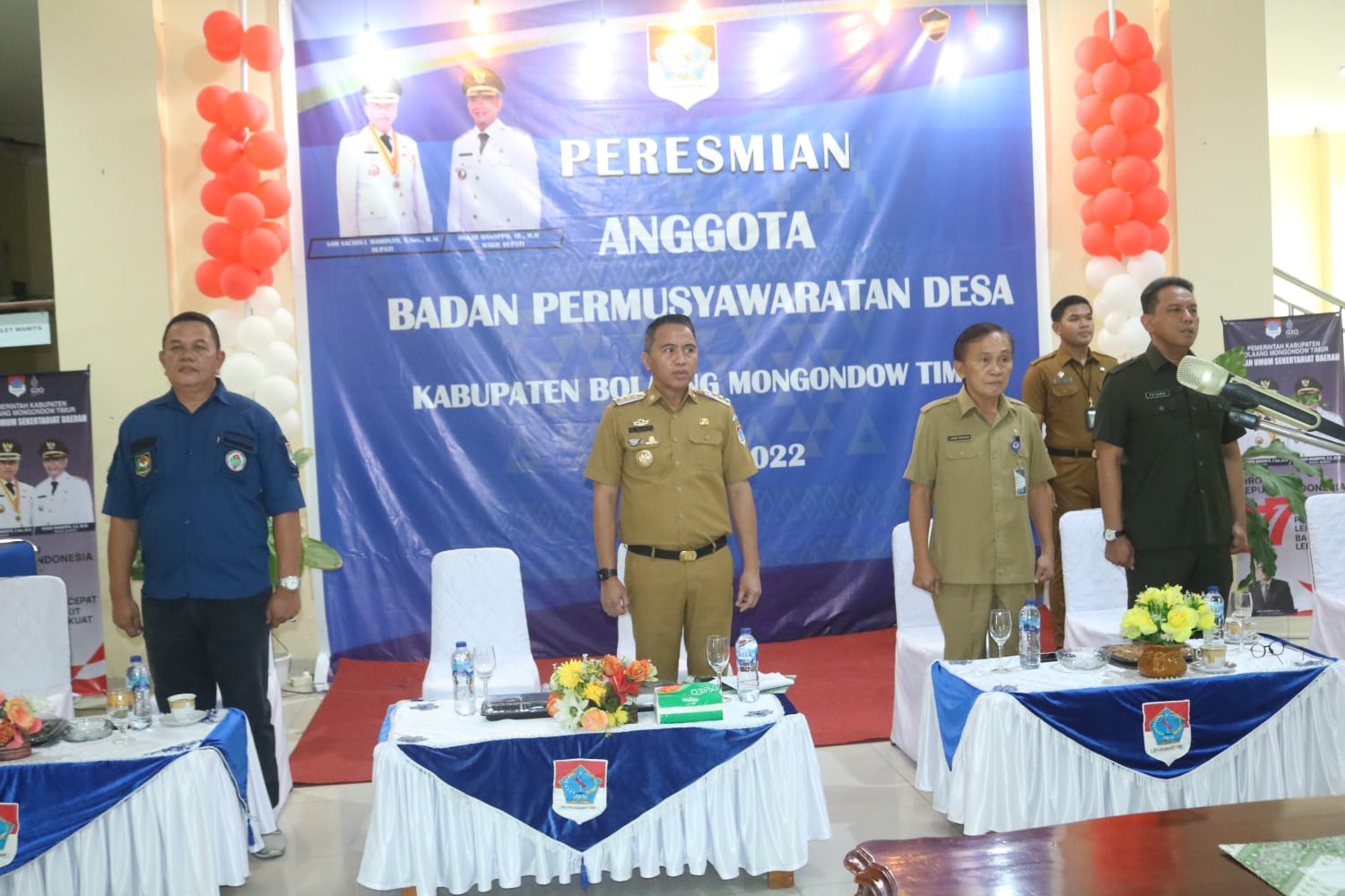 Bupati Sachrul Mamonto Lantik 122 Anggota BPD Kabupaten Boltim