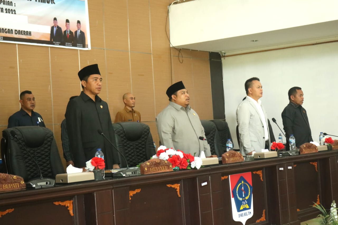 Bupati Sachrul Mamonto Hadiri Paripurna Ranperda Perubahan APBD, Bahas 3 Poin Ini