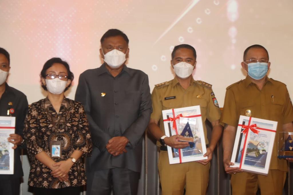 Diterima Langsung Bupati Sachrul, Pemkab Boltim Dapat Penghargaan WTP dan DIPA dari Kementerian Keuangan Lewat DJPb Sulut