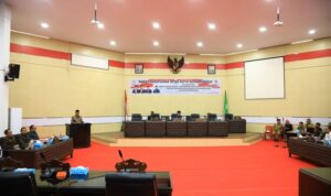 DPRD Kotamobagu Gelar Paripurna Pertanggungjawaban APBD TA 2023.